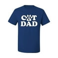 thumbnail image 2 of Wild Bobby, Best Cat Dad Daddy Gift, Pop Culture, Men Graphic Tee, Royal, X-Large, 2 of 3