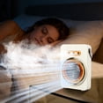 thumbnail image 5 of COM1950s Portable Air Conditioner Fan, 3-in-1 Personal Air Cooler with Mist Spray Humidifier, 5 Speeds & 3 Light Modes, Quiet USB Rechargeable Desktop Fan for Home Office Bedroom Travel, 5 of 7