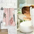 thumbnail image 7 of Yayeee 100% Cotton Hand Towels for Bathroom 16" x 28" Soft Absorbent Kitchen Towel, Pink Christmas Cups, 7 of 7