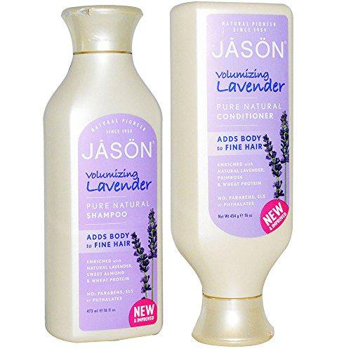 jason all natural organic volumizing lavender shampoo and conditioner