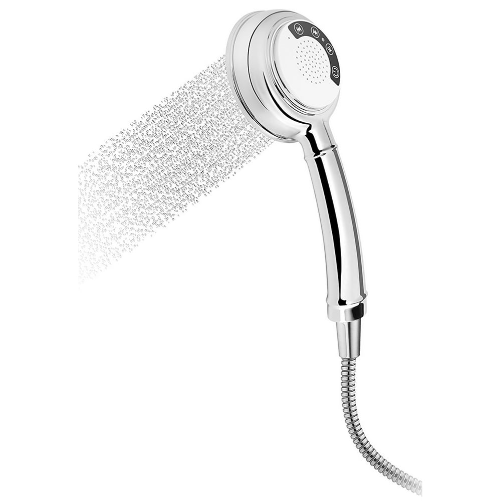 H2oVibe Handheld Bluetooth Speaker Showerhead Chrome