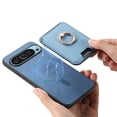 thumbnail image 3 of Decase for Google Pixel 9 Pro XL 5G Case, 2 in 1 Detachable Slim Magnetic Back Thin Wallet Cover with Card Slot & Ring Stand,Blue, 3 of 7