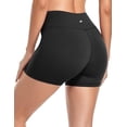 thumbnail image 2 of Hopgo Biker Shorts for Women High Waist 4" Workout Yoga Tummy Control Compression Running Shorts with Inner Pocket, 2 of 6