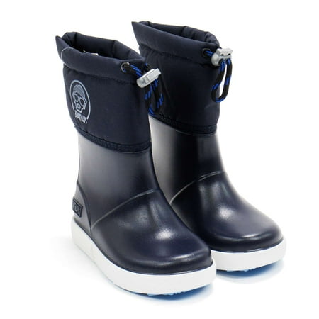 

Boatilus Toddlers Penguy B Welly Boots Navy 8/9 M US
