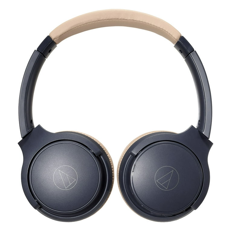 Audio-Technica ATH-S220BT Wireless On-Ear Headphones (Beige Audio-Technica ATH-S220BT Wireless On-Ear Headphones (Beige
