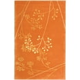 thumbnail image 2 of SAFAVIEH Soho Piper Floral Wool Area Rug, Rust, 3'6" x 5'6", 2 of 7