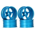 thumbnail image 3 of RC Aluminium Wheel Rim Hubs, Wheel Rim Hubs For 1/12 RC Crawler Easy To Install Light Weight  For MN86 1/12 RC Crawlers Blue, 3 of 8