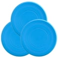 thumbnail image 2 of Discos voladores resistentes FlyBixBlue 3 Piezas Silicona Ø18 cm Azul VentDepot, 2 of 2