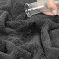 thumbnail image 3 of American Soft Linen Luxury 35x70 Jumbo Large Bath Towel, 100% Cotton Turkish Bath Towel Sheet, Dark Gray, 3 of 9
