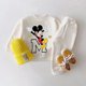 thumbnail image 1 of Conjunto de ropa para bebé, sudaderas y pantalones de manga larga de Mickey, chándal para niña pequeña, primavera y otoño, 2 uds., 1 of 5
