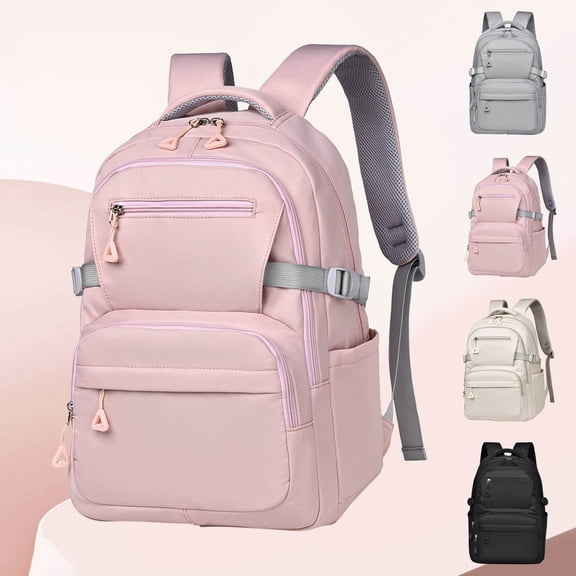 ibiyuan School Backpacks Water Resistant Multi Pocket Large Capacity School Bag for Ages 6th 7th 10th 12th, High School, University, Travel, Outdoor