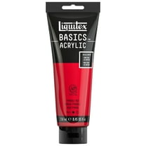 Liquitex BASICS Acrylic Color, 250ml, Pyrrole Red