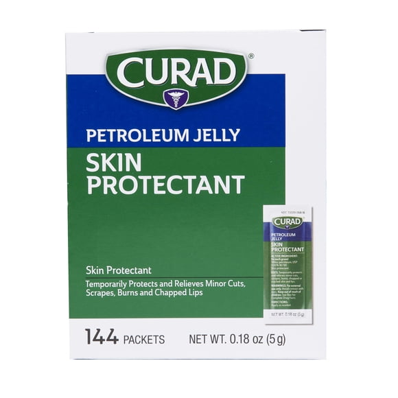 Pomada curativa Curad Petroleum Jelly, 144 paquetes