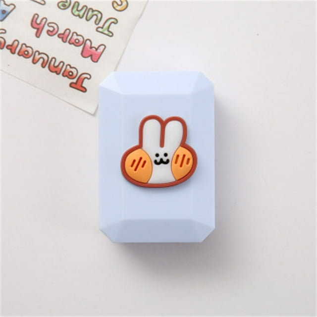 EGNMCR Voyage Plein Air Mignon Mini Forme de Fruit Rangement Étui pour Lentilles de Contact Boîte Miroir Contenant Soins des Lentilles de Contact