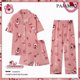 thumbnail image 1 of Sanrio-Pijama de Hello Kitty con dibujos animados de Anime Kawaii Kuromi Pachacco, ropa para el hogar, pantalones exquisitos de moda, conjunto de tres piezas fino Y2K, 1 of 4