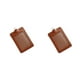 thumbnail image 1 of Tholdsy 10 piezas de funda para tarjeta de identificación, carcasa protectora informal de negocios, funda para tarjetas de autobús Vertical/Marrón 2piezas, 1 of 6