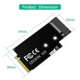thumbnail image 3 of M.2(NGFF) NVME M-Key SSD Adapter for Lenovo Legion Go Handheld Conversion Adapter Card, 3 of 5