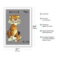 thumbnail image 2 of Singapore - Malayan Tiger - Qantas Airways - Vintage Airline Travel Poster by Harry Rogers c.1960s - Fine Art Rolled Canvas Print 27in x 40in, 2 of 4