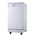 thumbnail image 4 of Danby DDW1805EWP 18" Wide Portable Dishwasher in White, 4 of 9