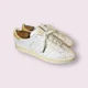 thumbnail image 4 of Mens Size 7.5 White Gold Adi - das Originals Earlham Casual Leather Sneakers H01806, 4 of 6