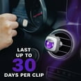 thumbnail image 3 of Air Jungles Car Air Freshener Clip, Lavender, 6 Pack 4ml Each Vent Clips, Long Lasting Air Freshener, Up to 180 Days Car Refresher Odor Eliminator, 3 of 8