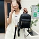thumbnail image 1 of Mini Mochila pequeña para mujer bolso de viaje para niña bolsa Ehuebsd pequeña de hilo bordado, 1 of 9