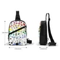 thumbnail image 5 of Battle For Dream Island Bfdi Sling Crossbody Backpack Shoulder Bag Chest Bag Daypack Sling Bags, 5 of 8