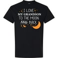 thumbnail image 3 of Inktastic I Love My Grandson to the Moon and Back T-Shirt, 3 of 5