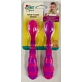 The First Years Grab 'N Grip Spoon Soft Baby Spoons Assorted 2 Pk