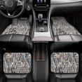 thumbnail image 6 of Cauagu Leopard And Zebra Pattern Car Floor Mat Set of 4,Car Carpet Mats Car Mats with Anti-Slip Backing & Driver Heel Pad Universal Fit for Cars/Trucks/SUV/Vans, 6 of 6