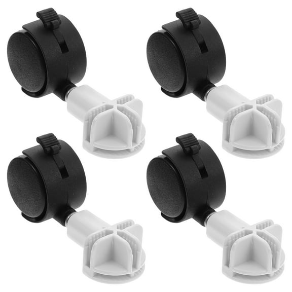 Topbathy 4Pcs Pet Cage Wheels Replacement Casters for Home Use and Easy Setup
