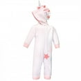 thumbnail image 3 of Hudson Baby Infant Girl Fleece Jumpsuits, Coveralls, and Playsuits 1pk, Rainbow Unicorn, 12-18 Months, 3 of 3