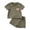 AG, variant on Baby Clothes Boy Toddler Set Kids Summer Waffle Bear Printed Short-sleeved Sports 0 3 6 12 18 24 Months T Shirt and Shorts T-Shirt with Solid 2Pcs Outfit 2PCS