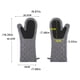 thumbnail image 2 of Guante para hornear Manoplas para horno Suministros para hornear Resistencia al calor Mano de obra fina Espesar Diseño Gadget de cocina Guantes Herramientas y accesorios para hornear Derecha/Negro Bewildely HA082888-04, 2 of 6