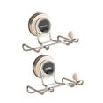 thumbnail image 3 of Zentra 2 Pieces Hair Dryer Holder Bathroom Tool Organizer Storage Rack Durable Material, 3 of 9