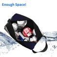 thumbnail image 6 of Goofa Cat Astronaut Printed Toiletry Bag with Handle,Large Capacity Travel Makeup Cosmetic Bag for Women, Carry on Airport Airline Compliant Bag, 6 of 9