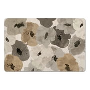 Creative Products Neutral Floral Pattern 18 x 27 Floor Mat