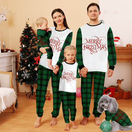 

Christmas Pajamas for Family Matching Family Christmas Pajamas Matching Sets Xmas Pjs Sleepwear