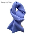 thumbnail image 6 of Dengjunhu Womens Warm Winter Windproof Scarves Unisex Korean Style Scarf for Outdoor Pure Color, 6 of 7