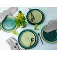 thumbnail image 5 of Kook Ceramic 11" Dinner Plates, Set of 6, Sage Green, 5 of 5