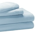 thumbnail image 2 of BNM Egyptian Cotton Bed Sheet Set, King, Light Blue, 2 of 5