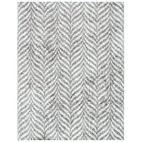 SAFAVIEH Restoration Vintage Delmar Abstract Area Rug, Grey/Ivory, 3' x 5'