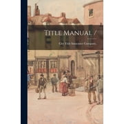Title Manual /, (Paperback)