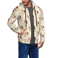 thumbnail image 3 of Zip Up Hoodies for Men - Cute Cartoon Leaf Cat Long Sleeve Comfrt Men'S Fashion Hoodies & Sweatshirts, Jackets for Men Hoodies Pullover Clothing Clothes with Pouch, 3 of 5