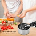 thumbnail image 3 of Stainless Steel Baking Tools10PCS Stainless Steel Measuring Multi Baking Spoons Measuring Cups High-Precision Functionality, 3 of 5