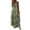 Lime, variant on Women's Full Size Printed Scoop Neck Maxi Cami Dress 100% Polyester Lightweight Flowing For Elegant Weather Daily Wear