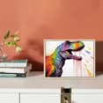 thumbnail image 3 of JRXY Watercolor Dinosaur Canvas Wall Art Home Decoration Canvas Printing Posters Artwork Art Printed Picture Gifts Home Decor Living Room Bedroom Picture 2, 3 of 4