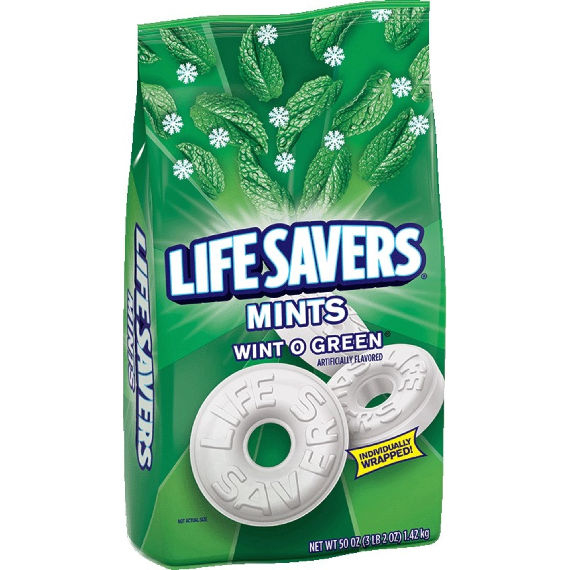 Life Savers Wint O Green Mints Bag 3 lb. 2 oz., 1 Bag (Quantity