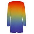 thumbnail image 4 of ZQGJB Lightweight Cardigans for Women Fall Trendy Thin Jacket Open Front Kimono Cardigan Cover Ups Tie Dye Printed Loose Fit Casual Outwear Top with Pockets Multicolor XXL, 4 of 4