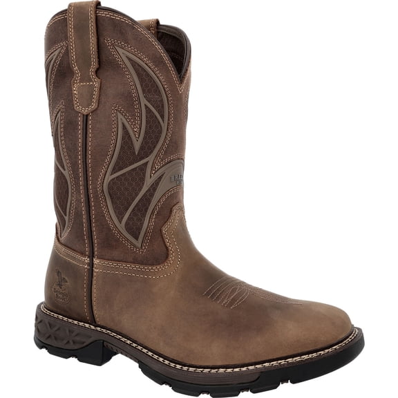 Georgia Boot Carbo-Tec FLX 11" Pull-On Alloy Toe Work Boot with InsulKul™